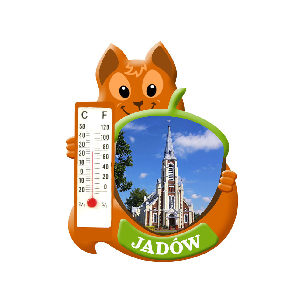 Polyresinowy magnes wiewiórka Jadów