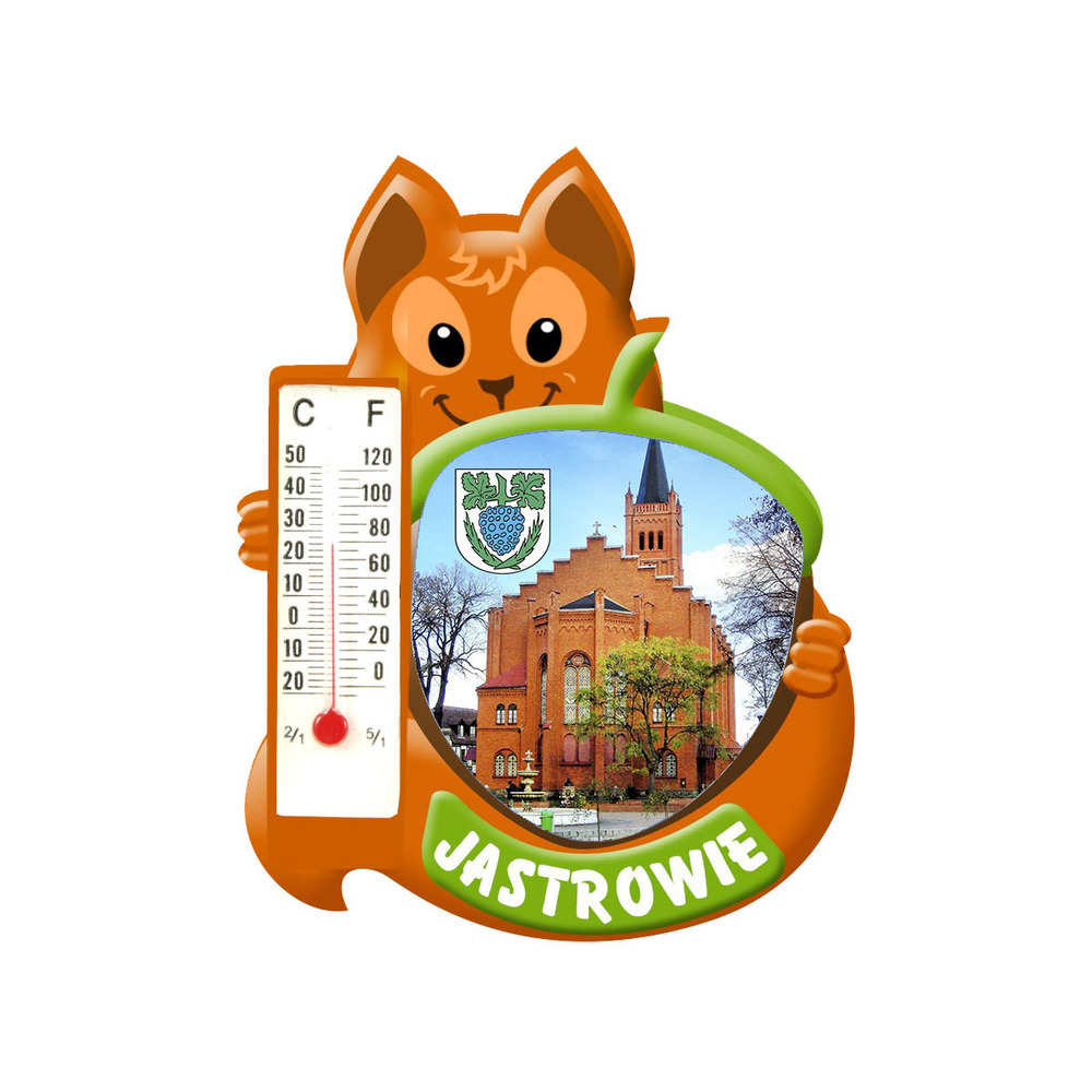 Polyresinowy magnes wiewiórka Jastrowie