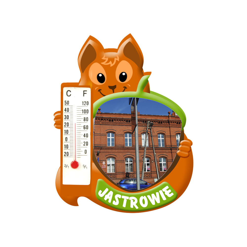 Polyresinowy magnes wiewiórka Jastrowie