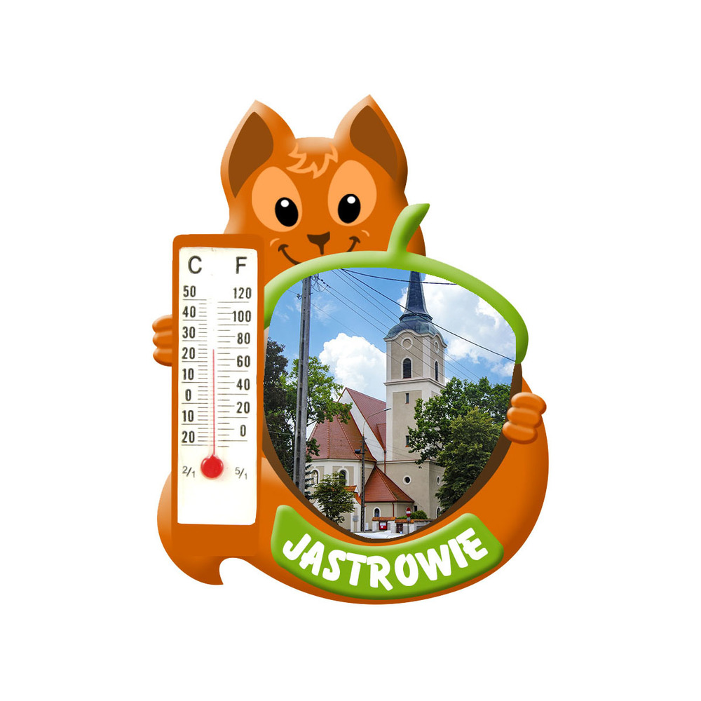Polyresinowy magnes wiewiórka Jastrowie