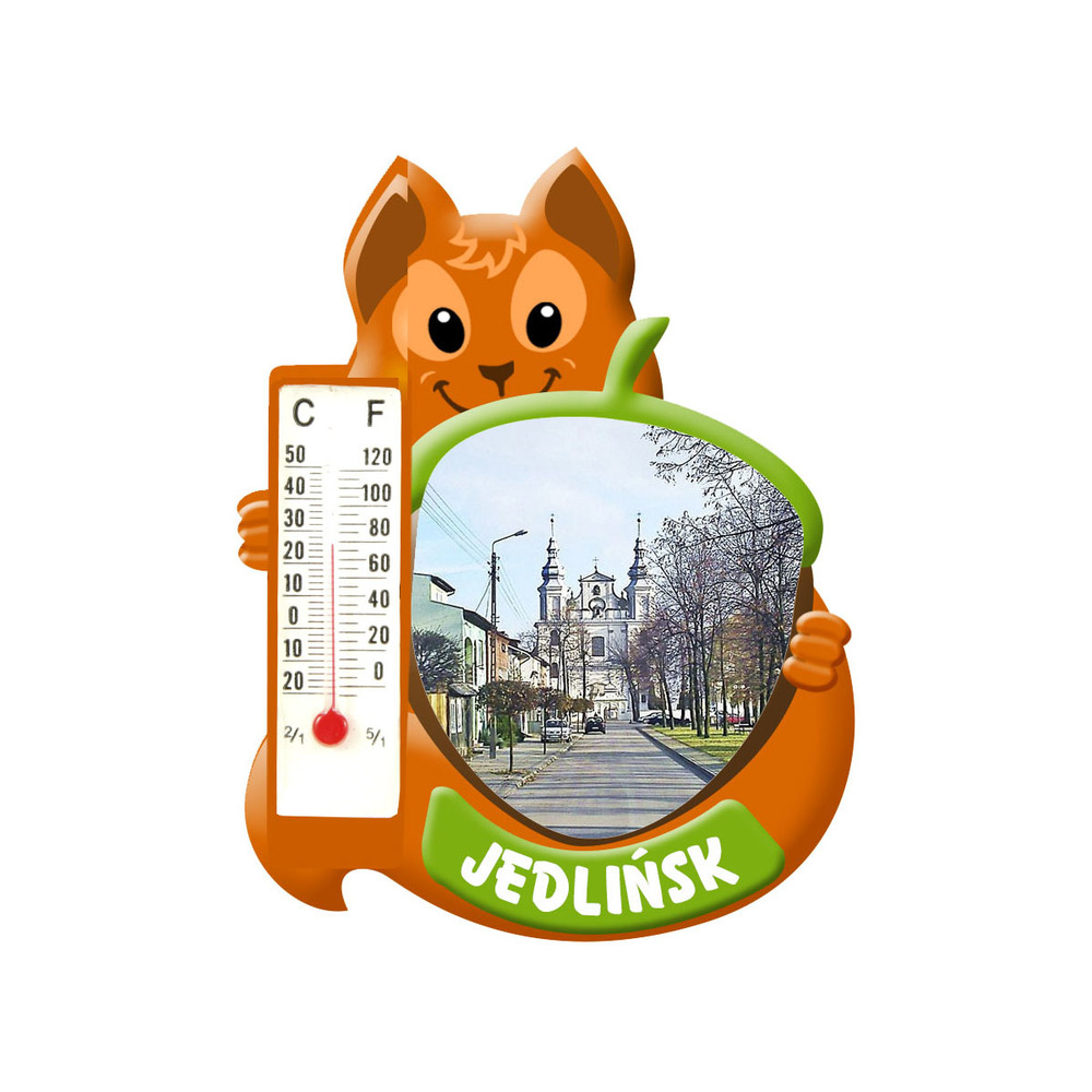 Polyresinowy magnes wiewiórka Jedlińsk