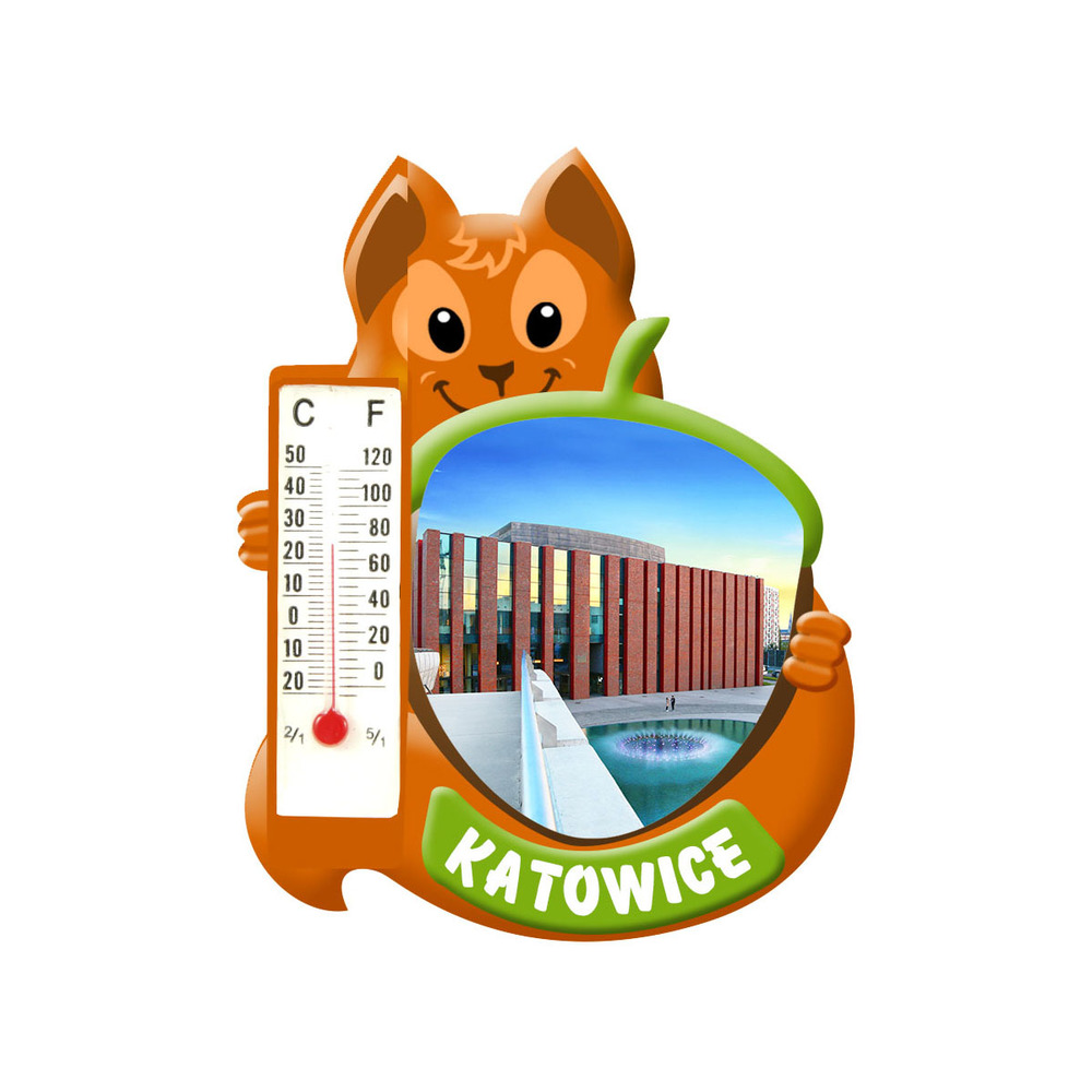 Polyresinowy magnes wiewiórka katowice