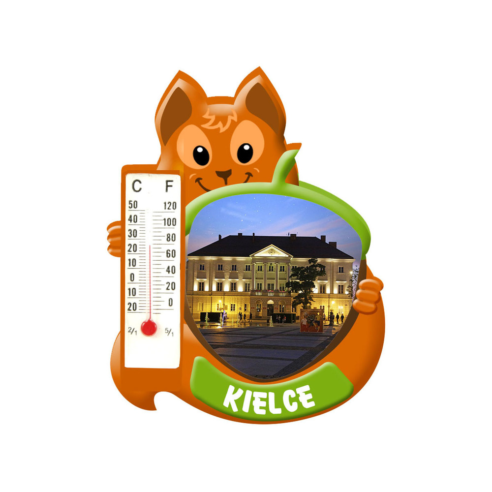 Polyresinowy magnes wiewiórka Kielce