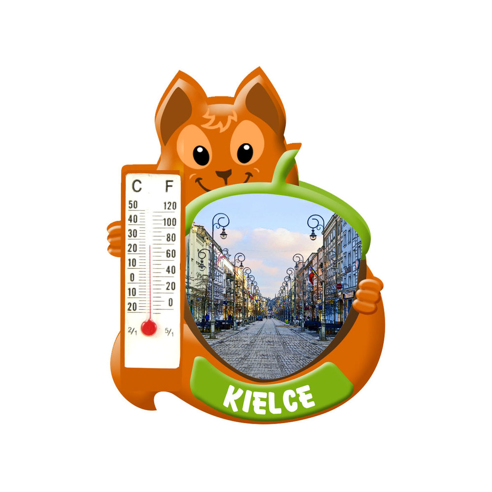 Polyresinowy magnes wiewiórka Kielce