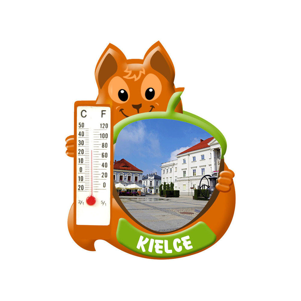 Polyresinowy magnes wiewiórka Kielce