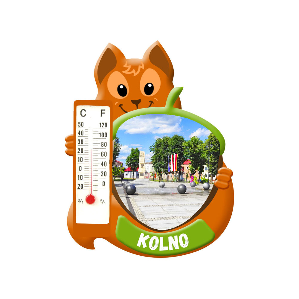 Polyresinowy magnes wiewiórka Kolno