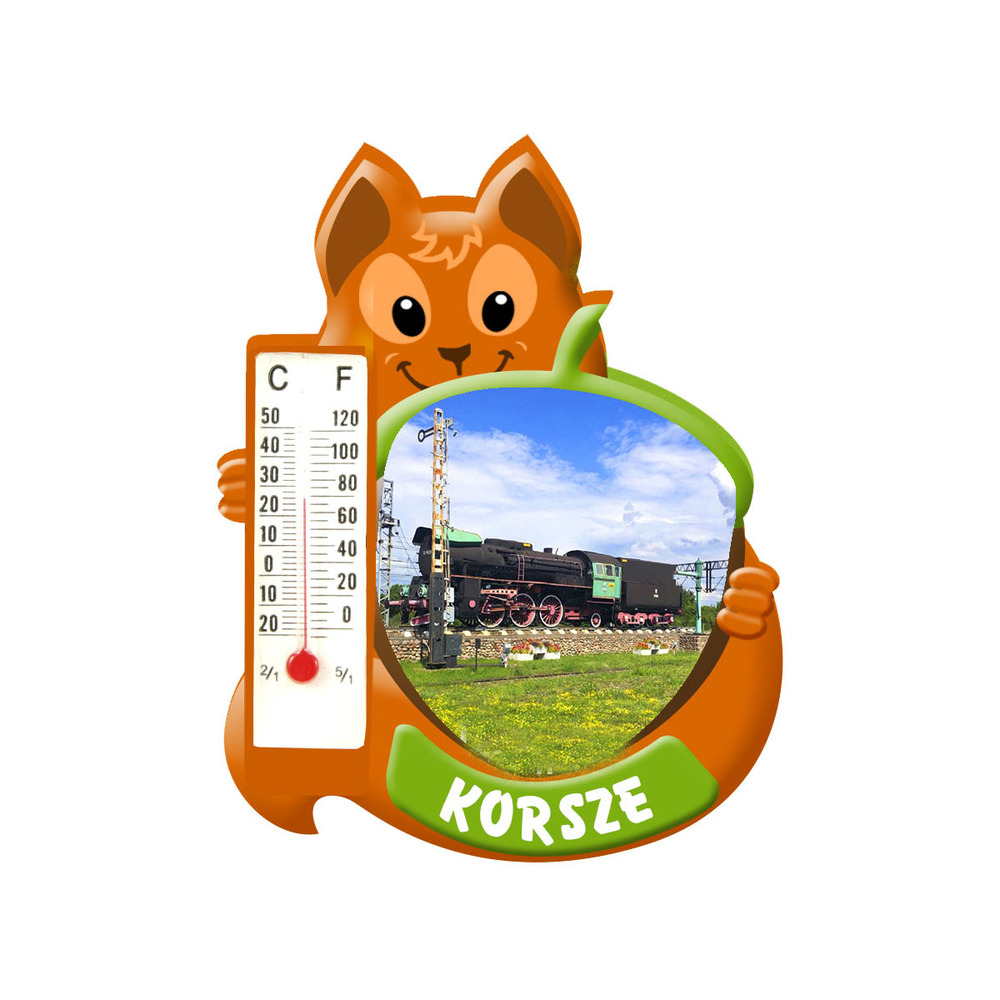 Polyresinowy magnes wiewiórka Korsze