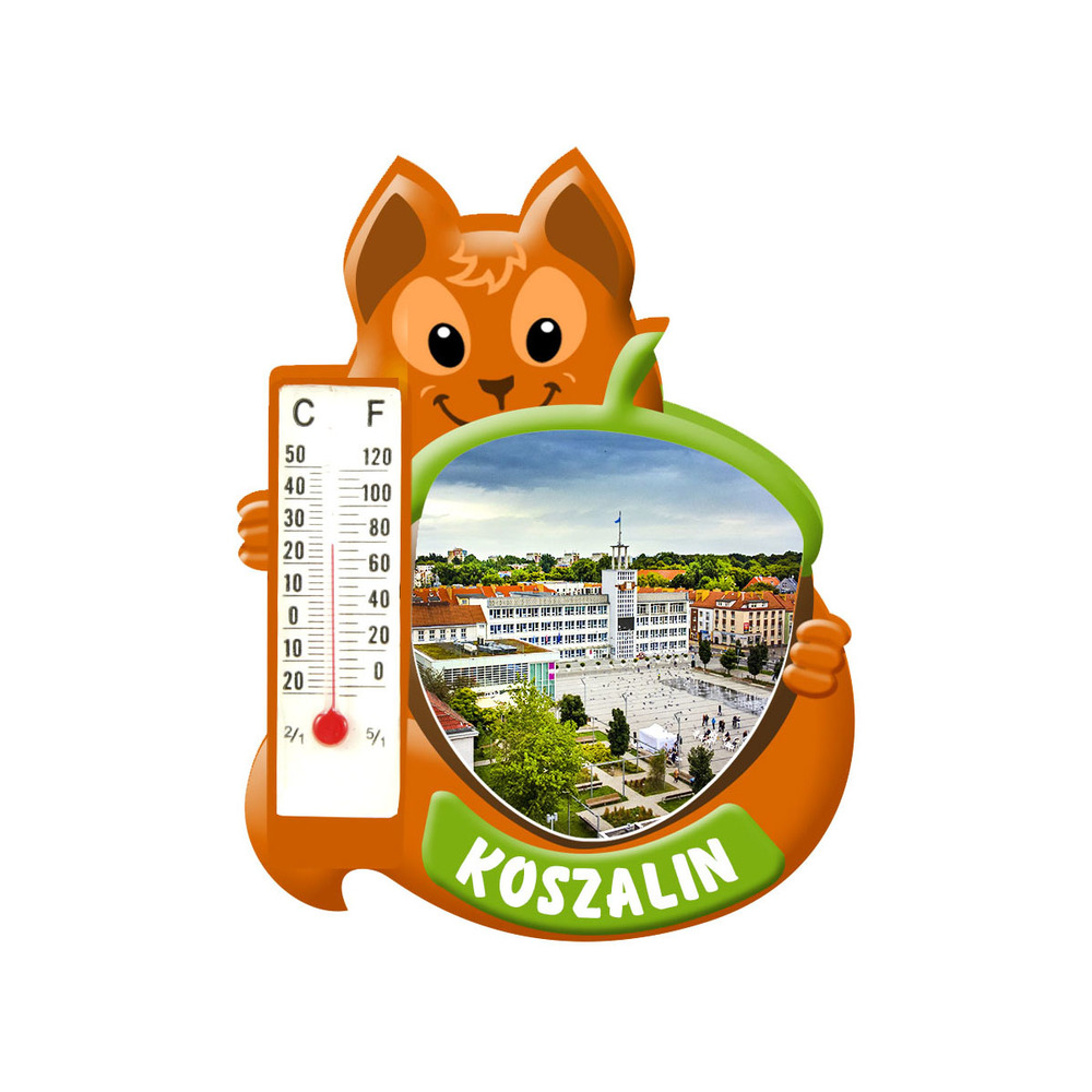 Polyresinowy magnes wiewiórka Koszalin