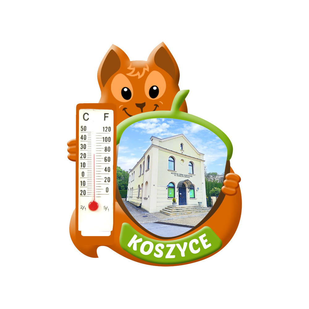 Polyresinowy magnes wiewiórka Koszyce