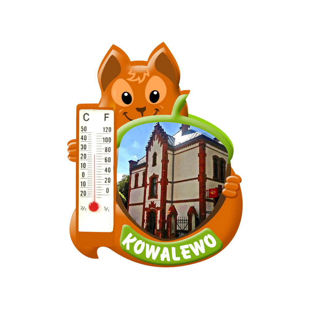 Polyresinowy magnes wiewiórka Kowalewo