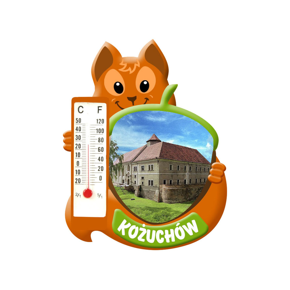 Polyresinowy magnes wiewiórka Kożuchów