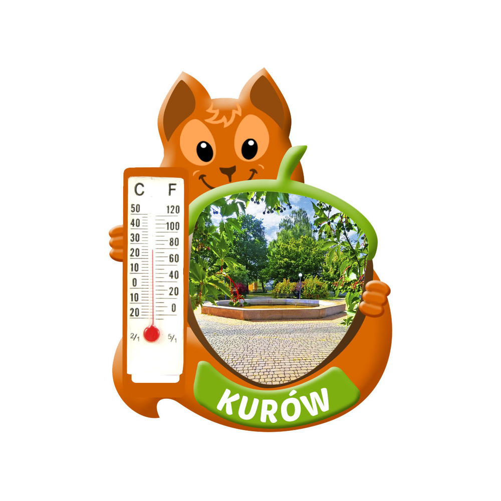 Polyresinowy magnes wiewiórka Kurów