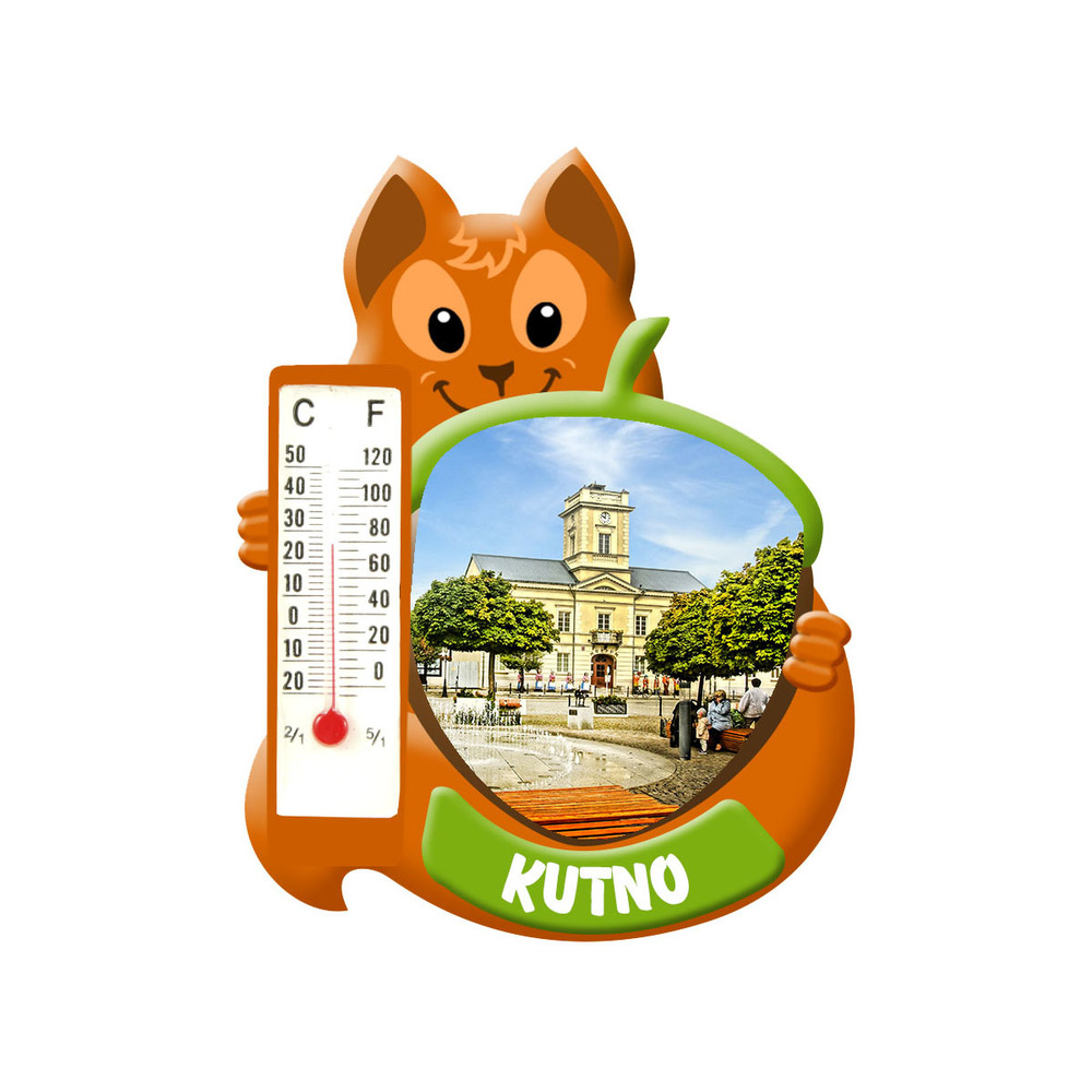 Polyresinowy magnes wiewiórka Kutno