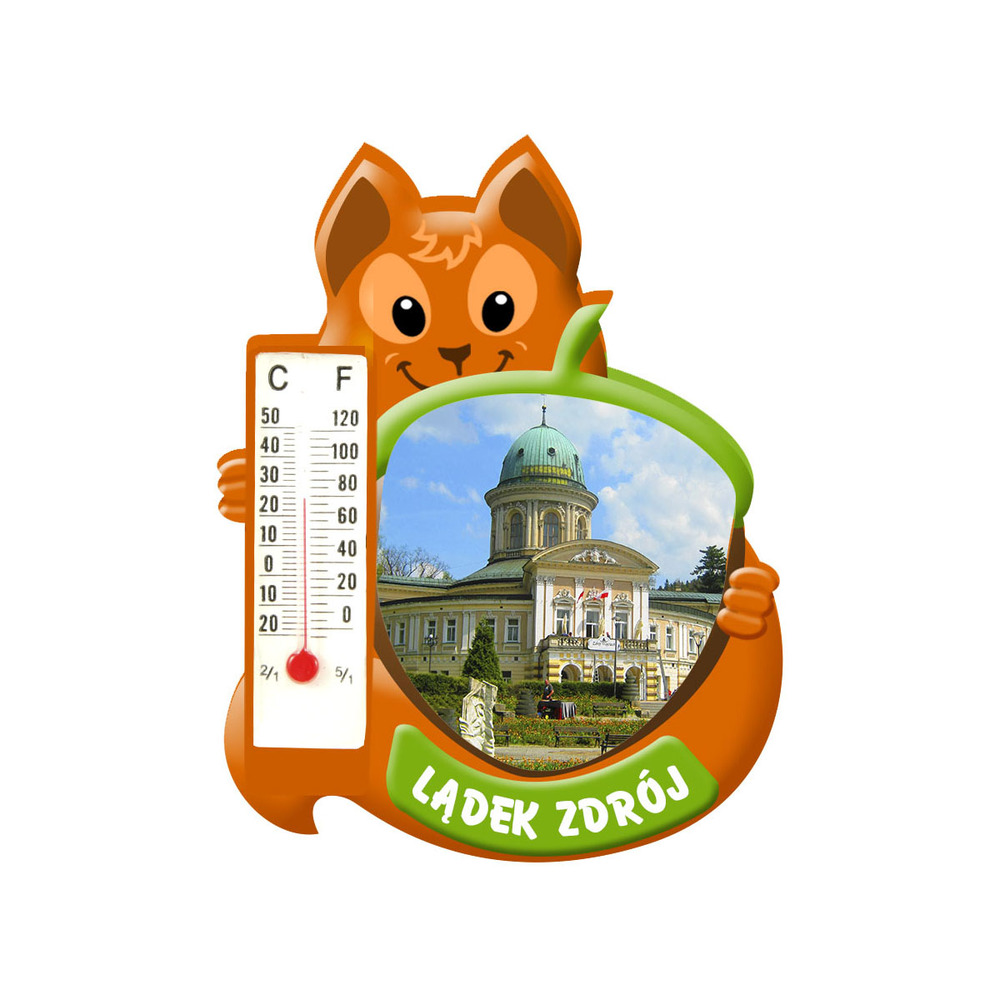 Polyresinowy magnes wiewiórka Lądek-Zdrój