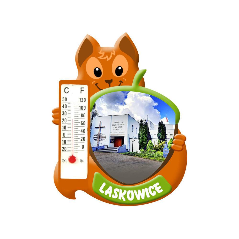 Polyresinowy magnes wiewiórka Laskowice