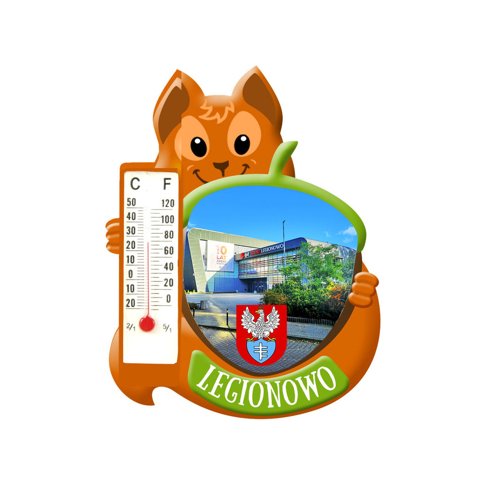 Polyresinowy magnes wiewiórka Legionowo