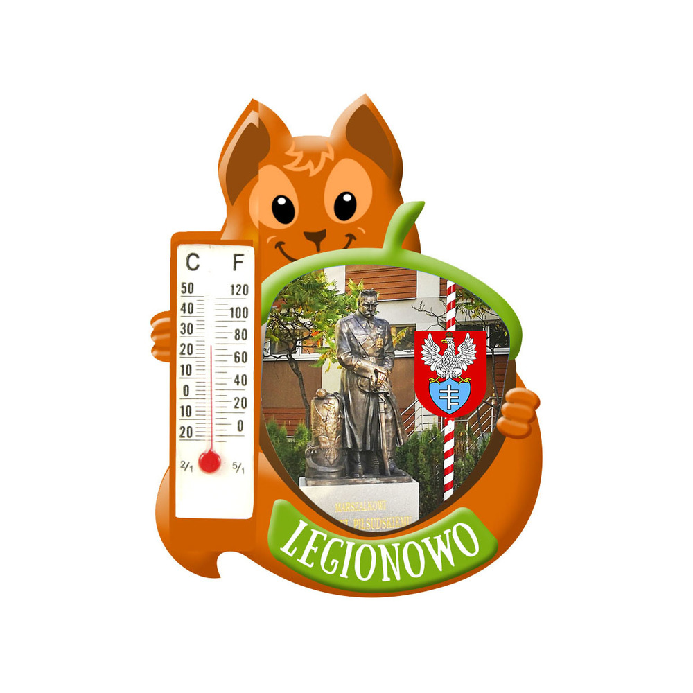Polyresinowy magnes wiewiórka Legionowo
