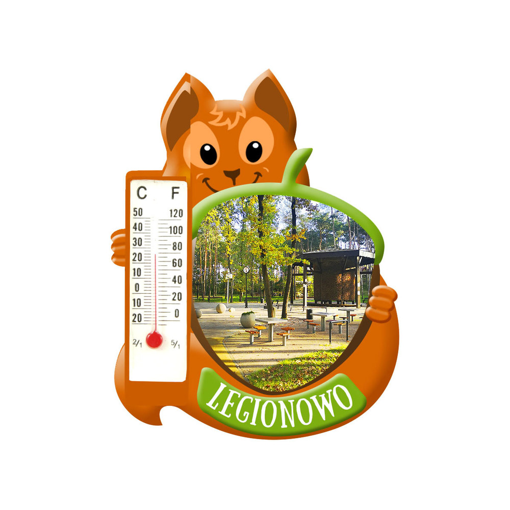 Polyresinowy magnes wiewiórka Legionowo