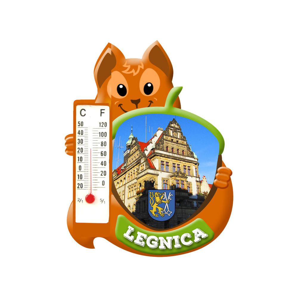 Polyresinowy magnes wiewiórka Legnica