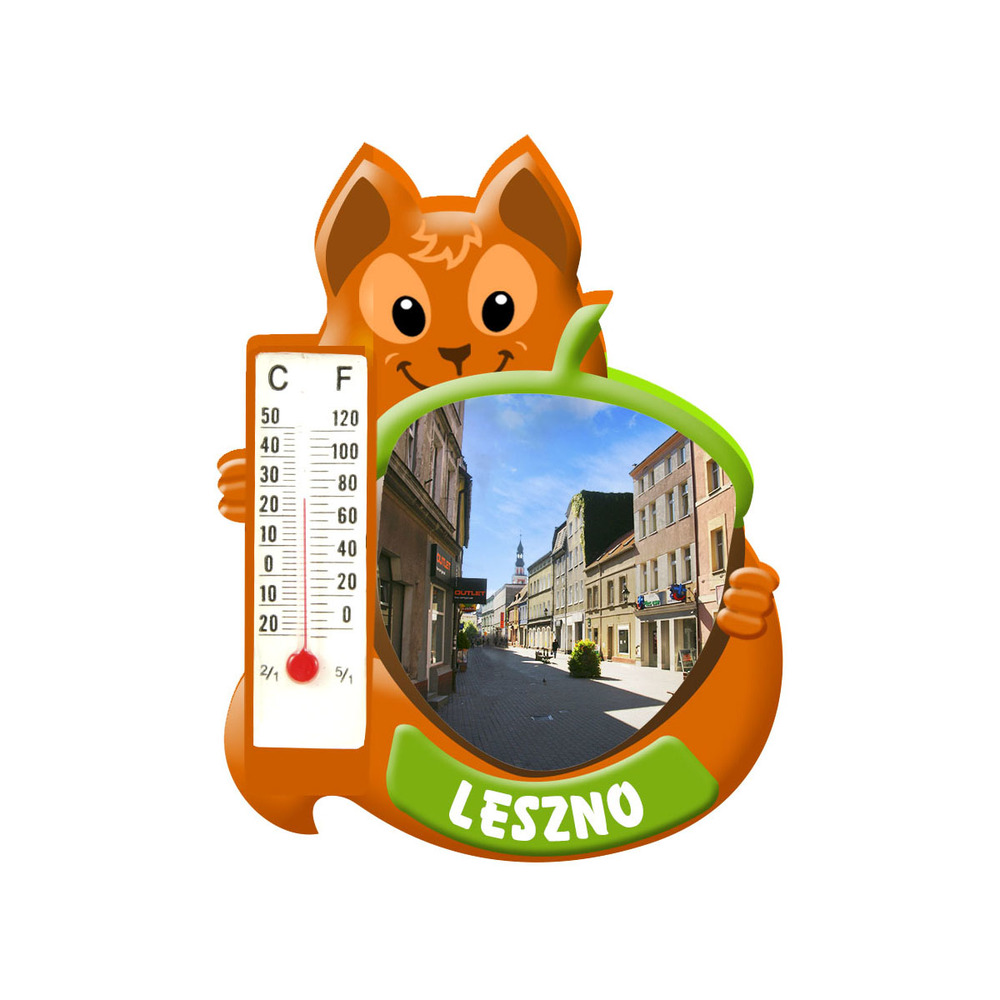 Polyresinowy magnes wiewiórka Leszno