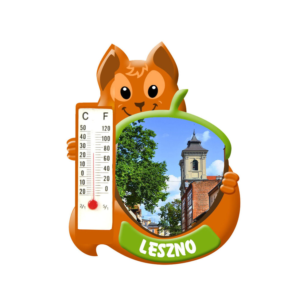Polyresinowy magnes wiewiórka Leszno