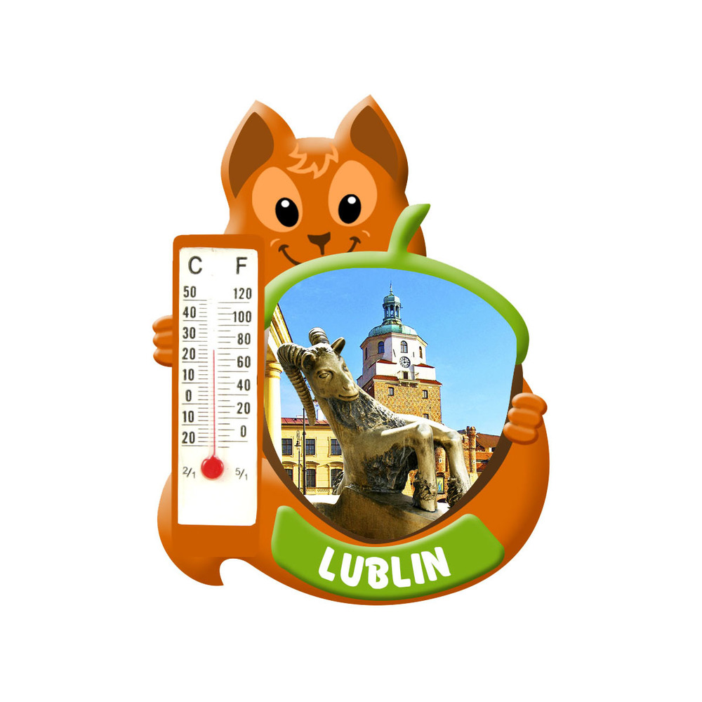 Polyresinowy magnes wiewiórka Lublin