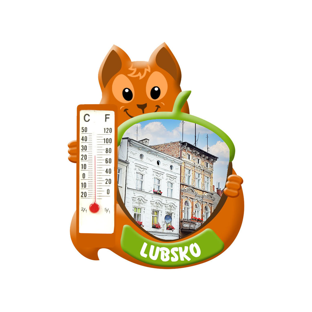 Polyresinowy magnes wiewiórka Lubsko
