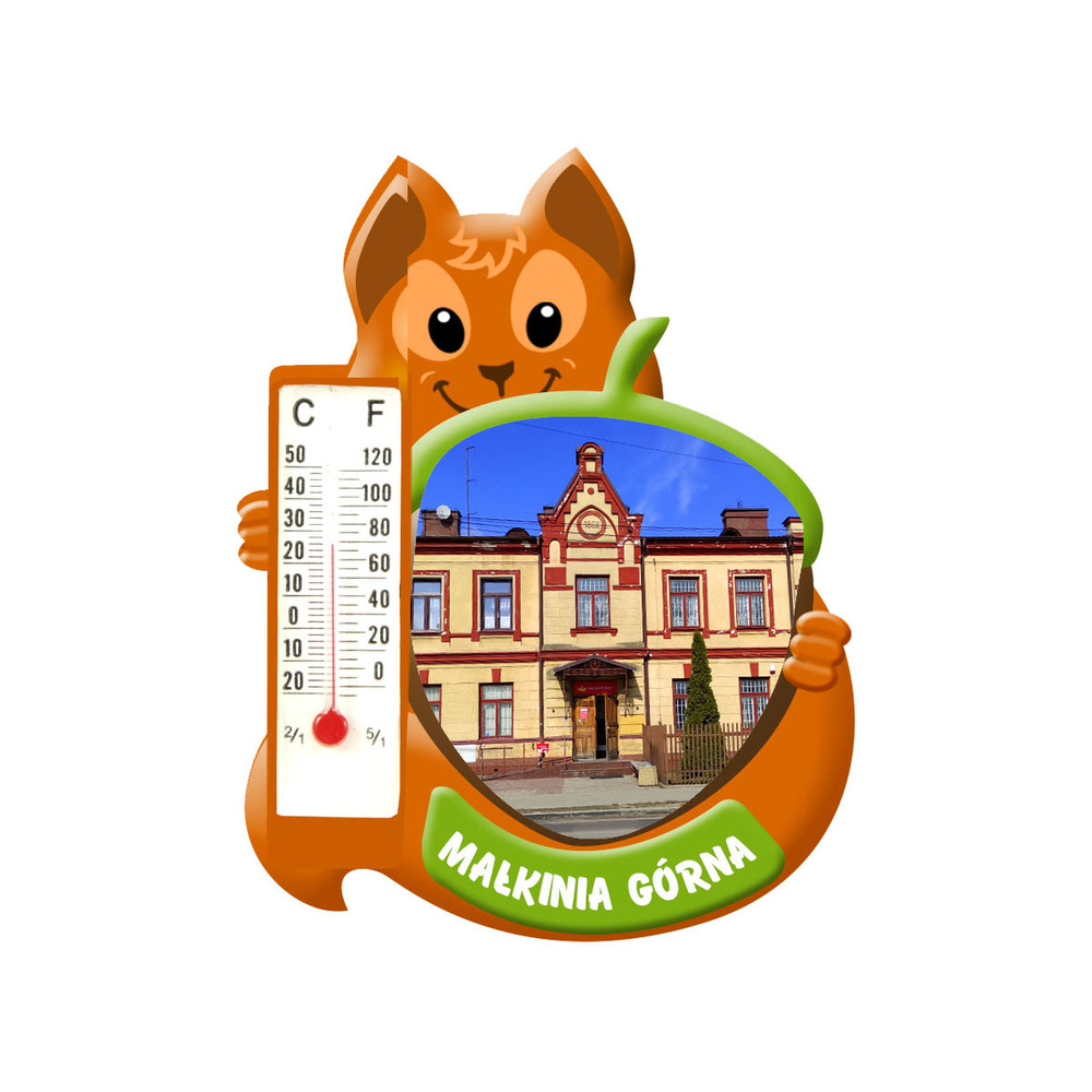 Polyresinowy magnes wiewiórka Małkinia Górna
