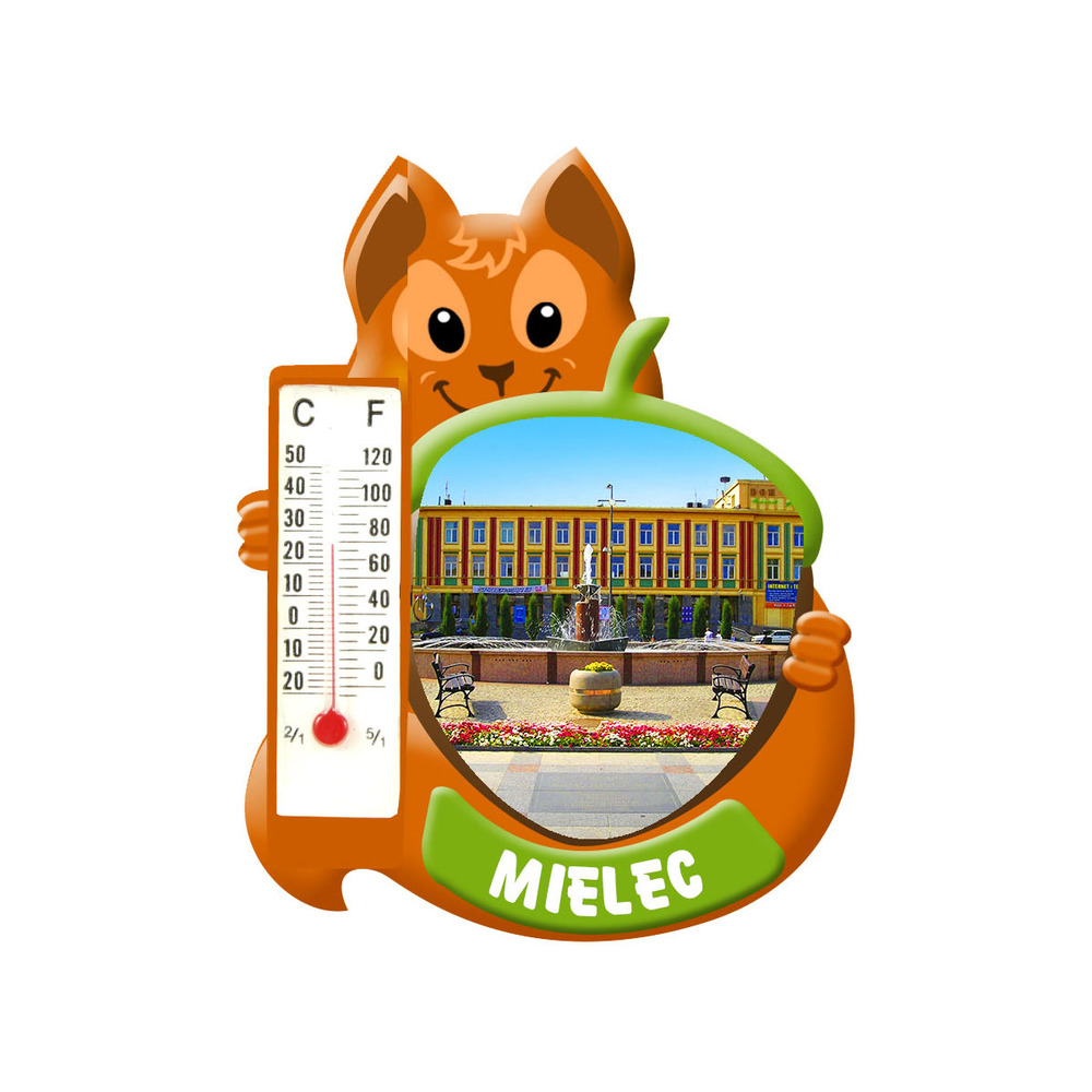 Polyresinowy magnes wiewiórka Mielec