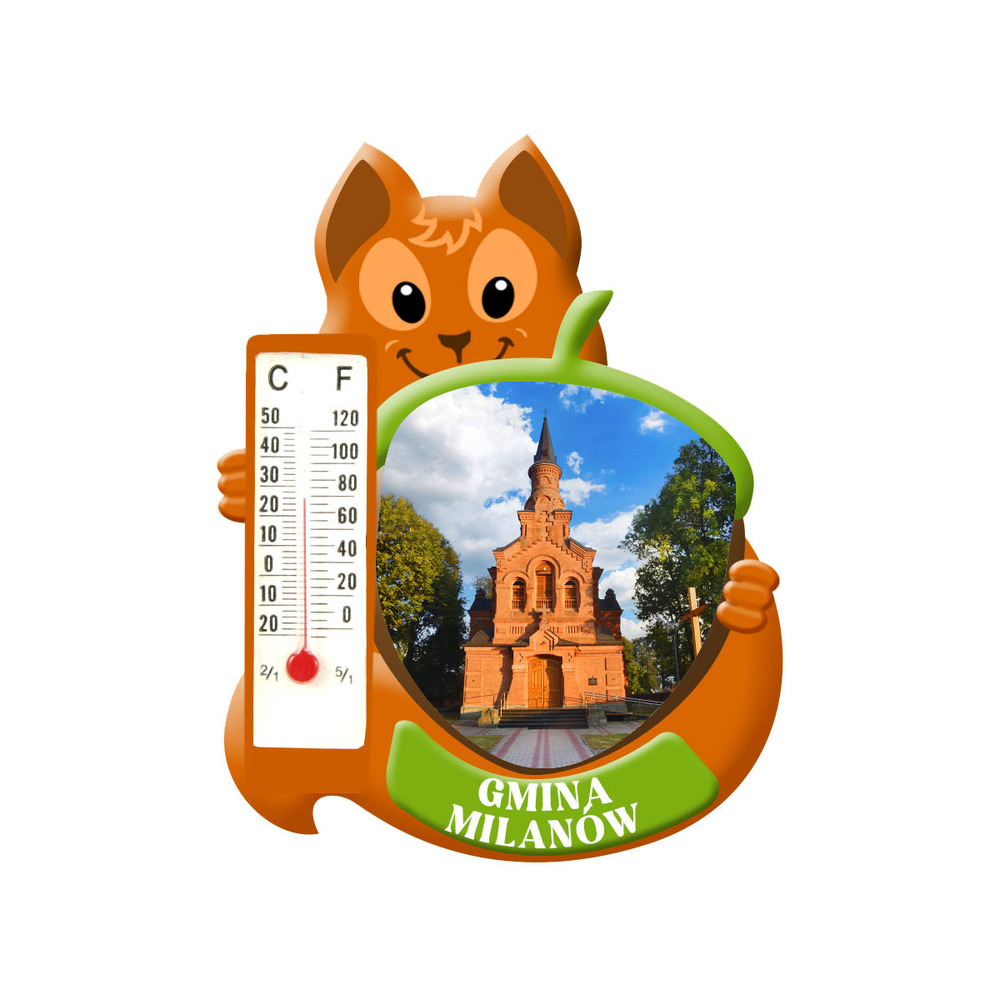 Polyresinowy magnes wiewiórka Milanów