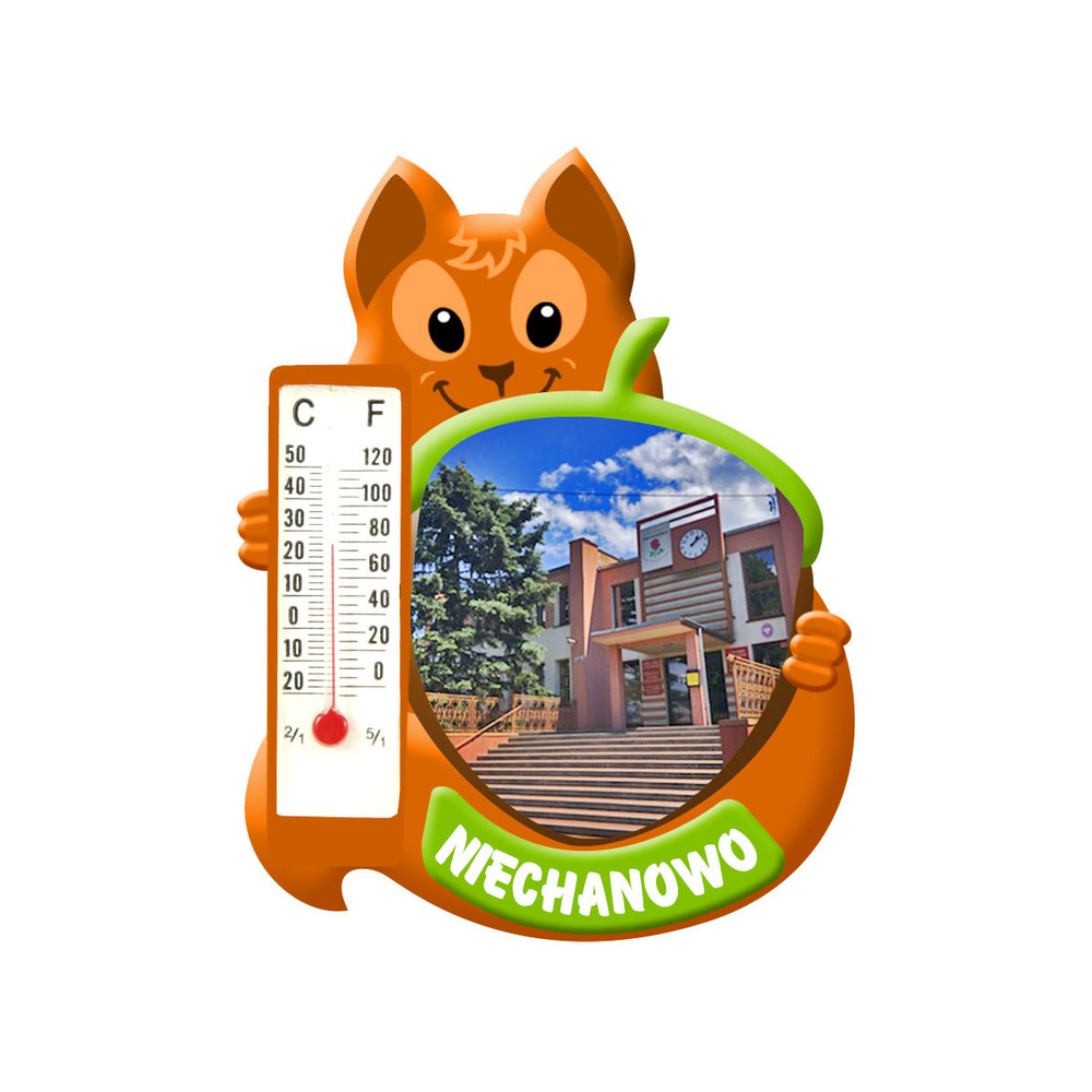 Polyresinowy magnes wiewiórka Niechanowo