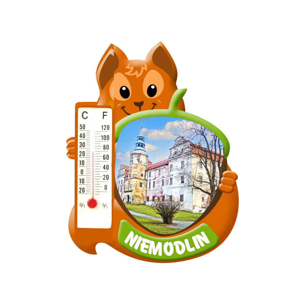 Polyresinowy magnes wiewiórka Niemodlin