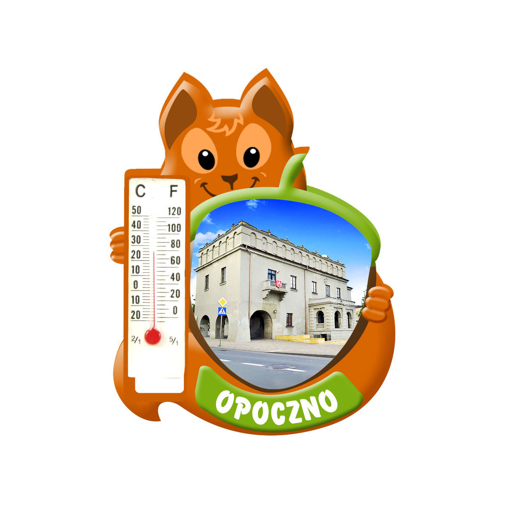 Polyresinowy magnes wiewiórka Opoczno