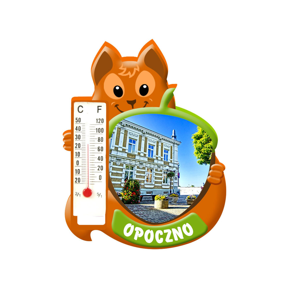 Polyresinowy magnes wiewiórka Opoczno