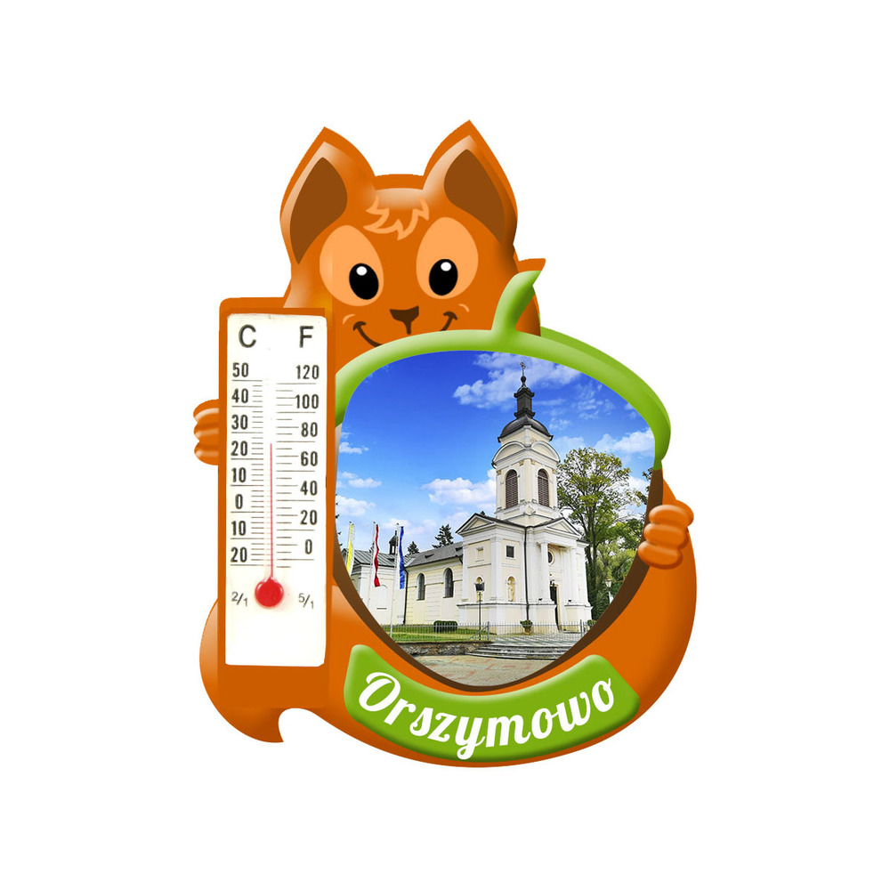 Polyresinowy magnes wiewiórka Orszymowo