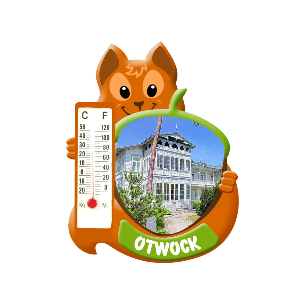 Polyresinowy magnes wiewiórka Otwock