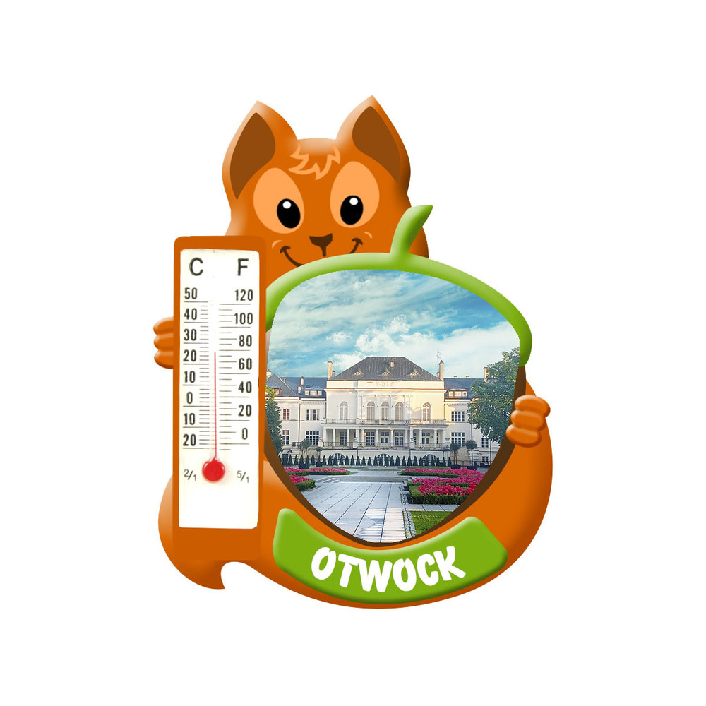 Polyresinowy magnes wiewiórka Otwock