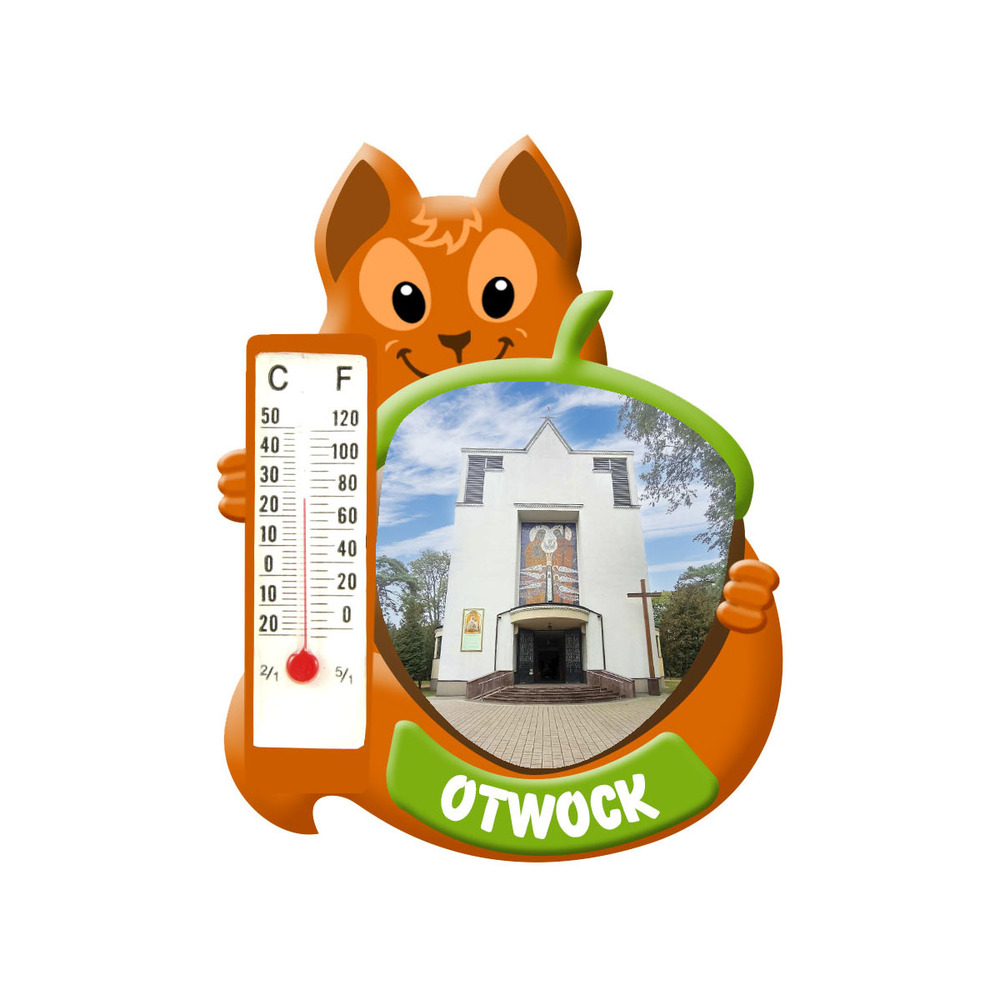 Polyresinowy magnes wiewiórka Otwock