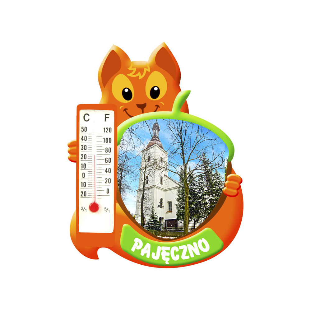 Polyresinowy magnes wiewiórka Pajęczno