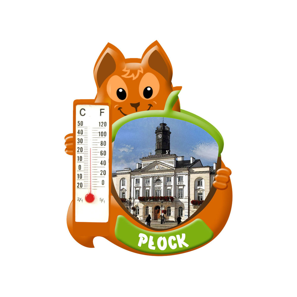 Polyresinowy magnes wiewiórka Płock