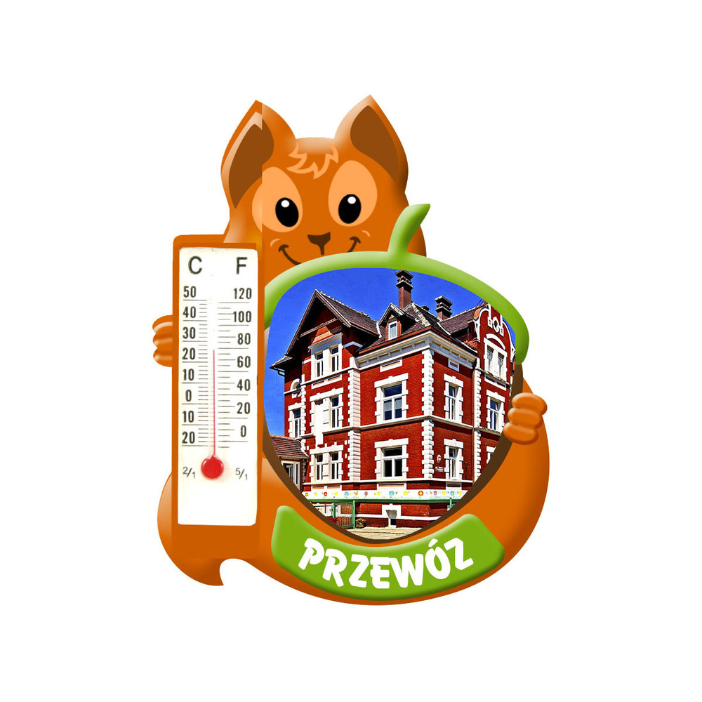 Polyresinowy magnes wiewiórka Przewóz