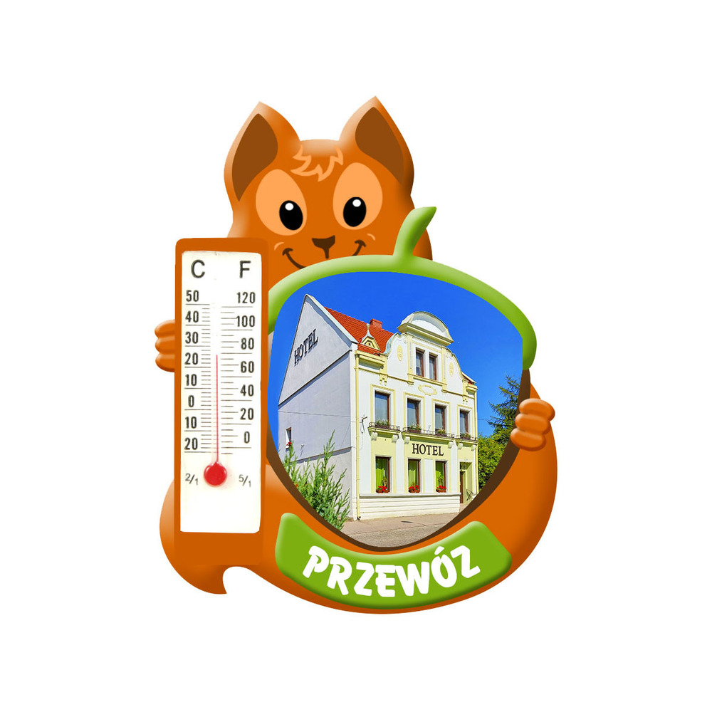 Polyresinowy magnes wiewiórka Przewóz