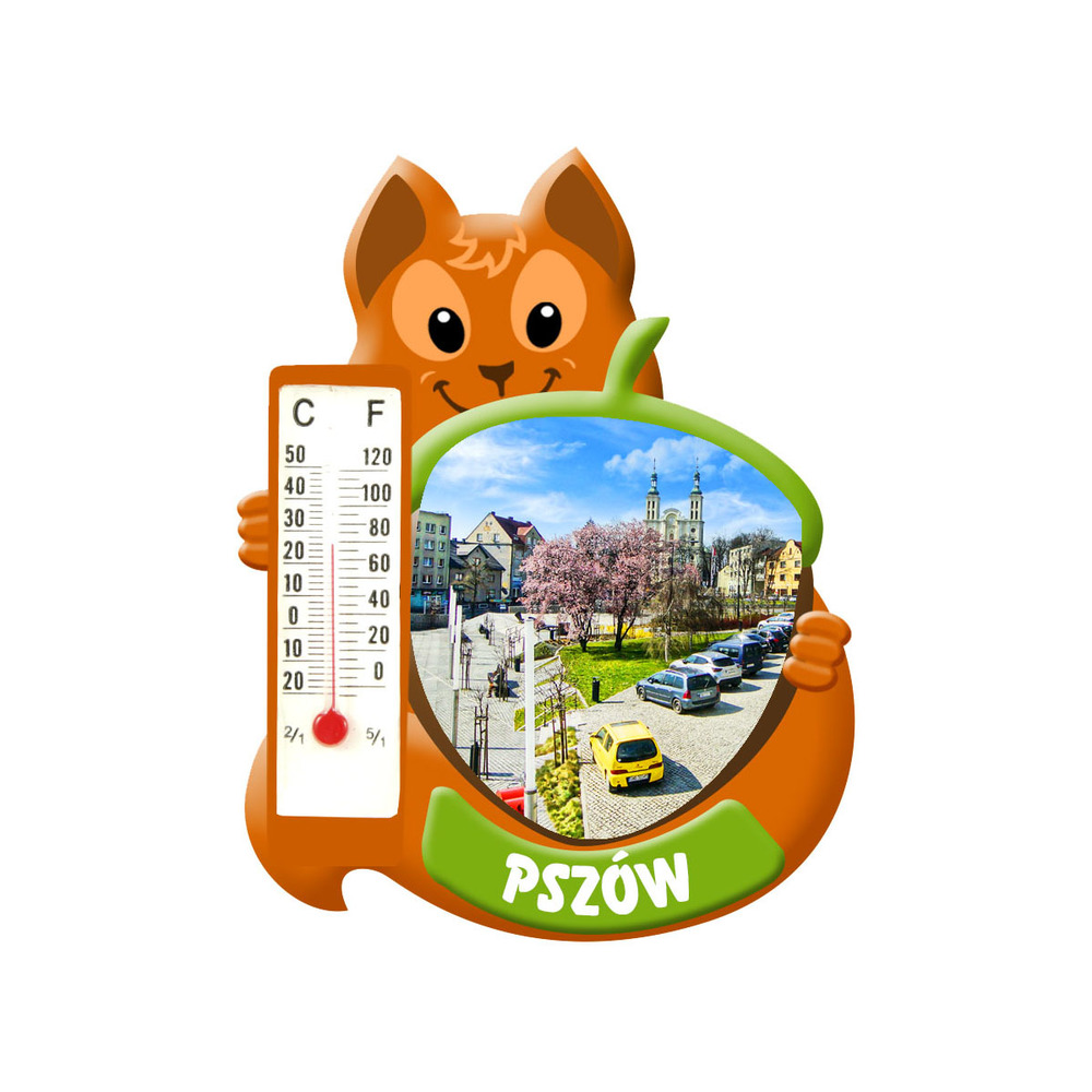 Polyresinowy magnes wiewiórka Pszów