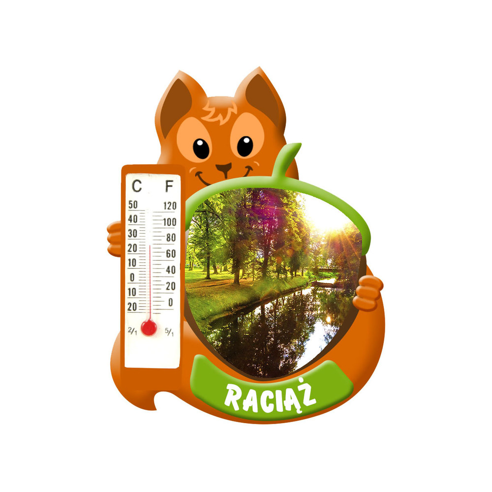 Polyresinowy magnes wiewiórka Raciąż