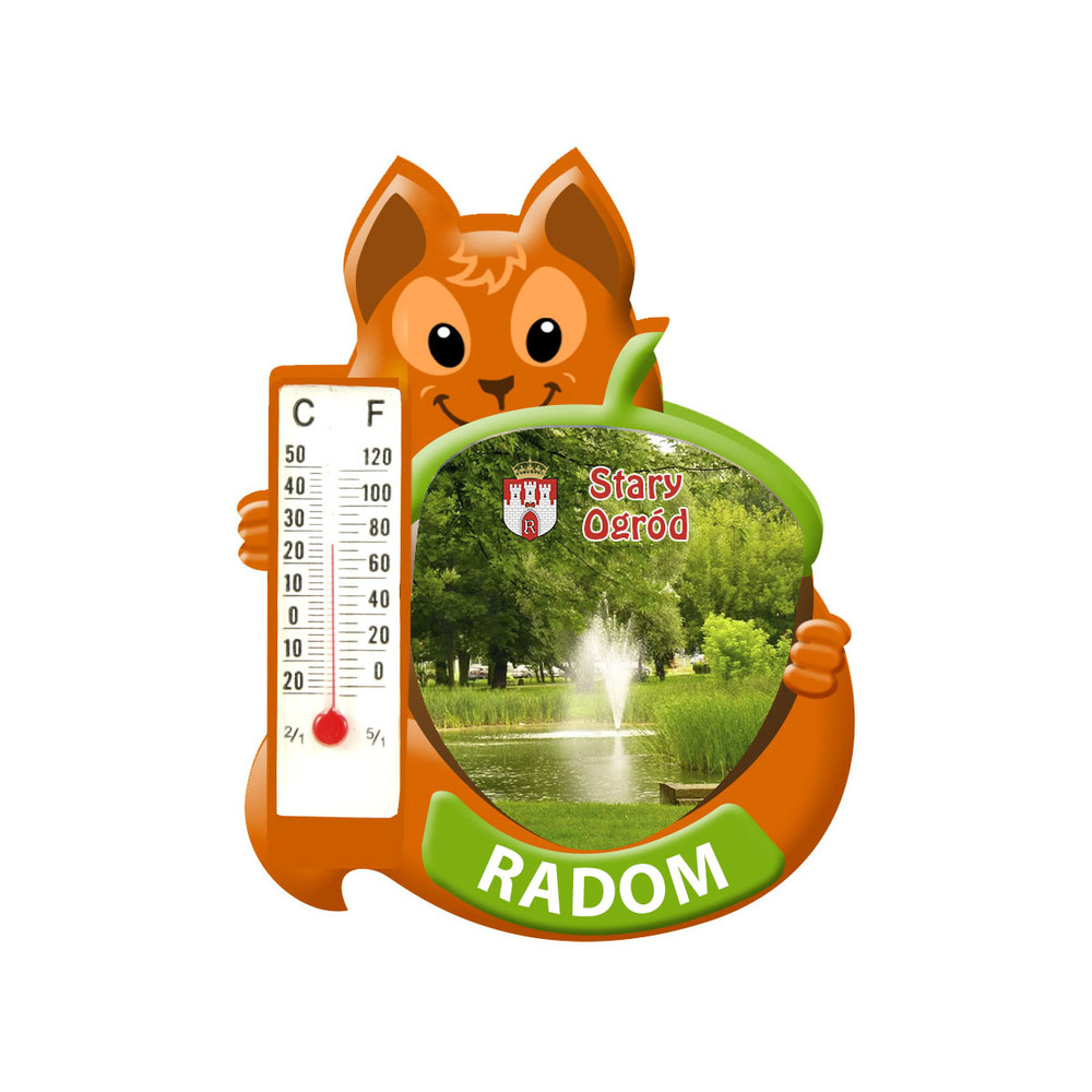 Polyresinowy magnes wiewiórka Radom