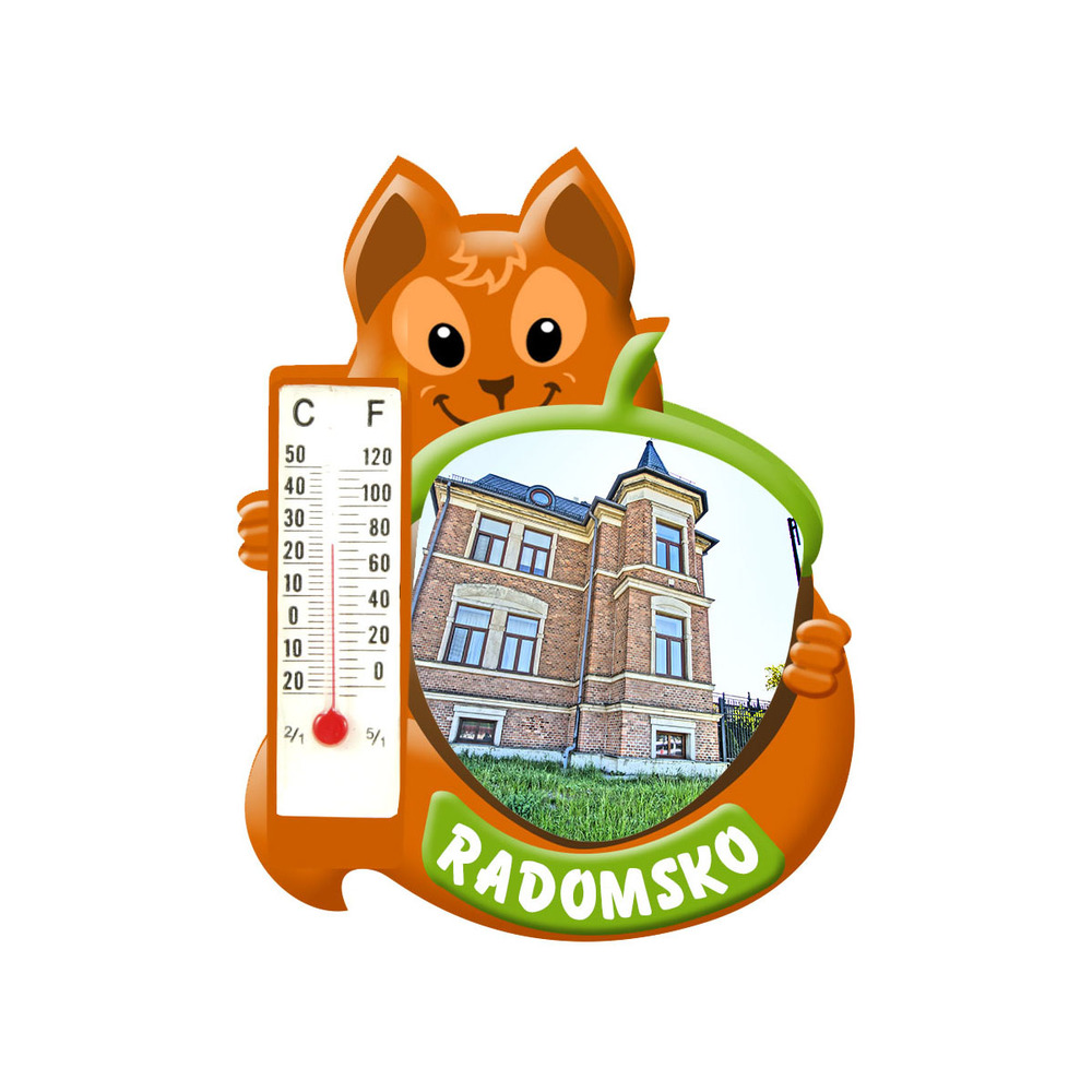 Polyresinowy magnes wiewiórka Radomsko