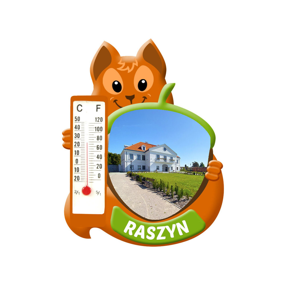 Polyresinowy magnes wiewiórka Raszyn