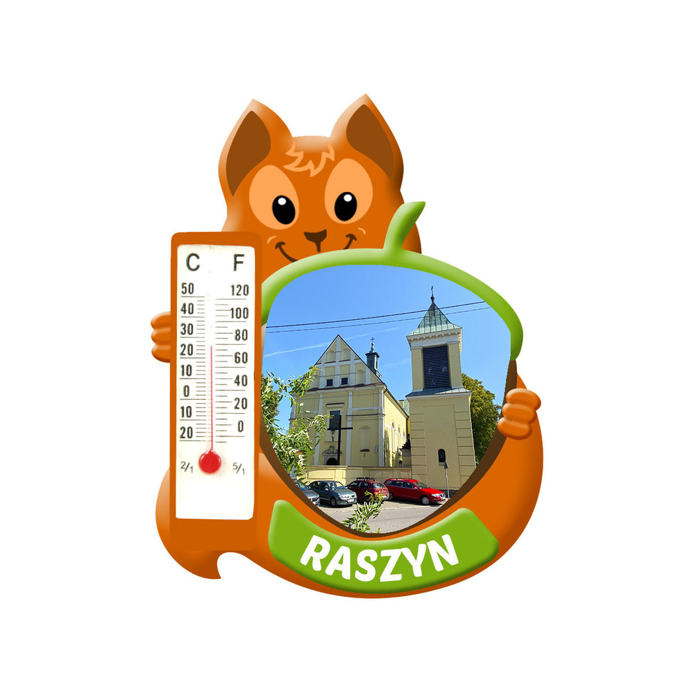Polyresinowy magnes wiewiórka Raszyn