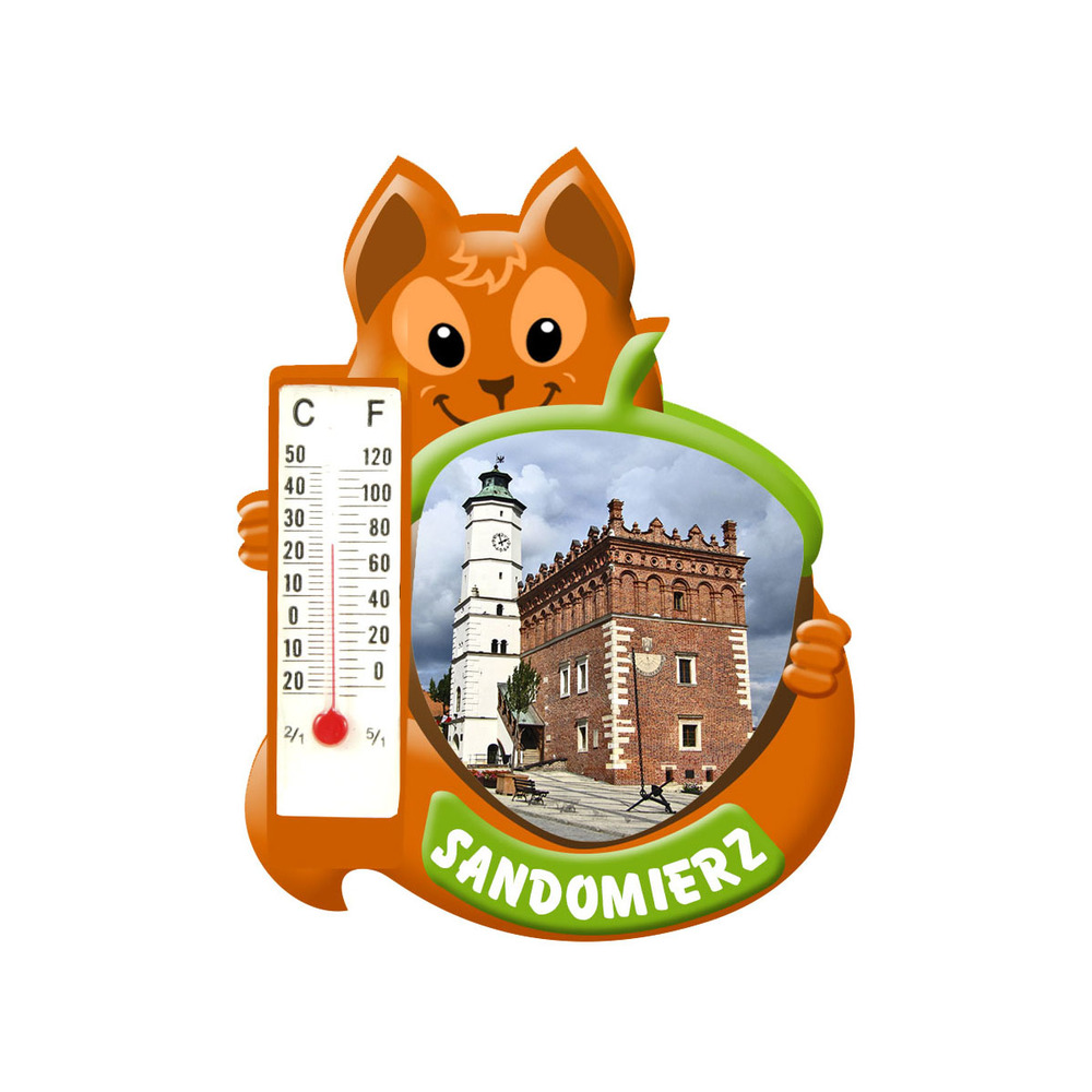 Polyresinowy magnes wiewiórka Sandomierz