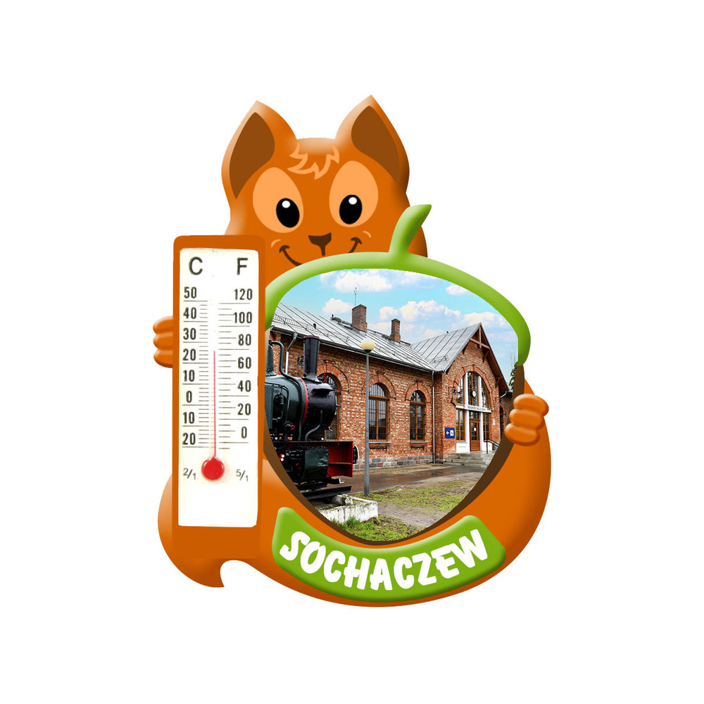 Polyresinowy magnes wiewiórka Sochaczew